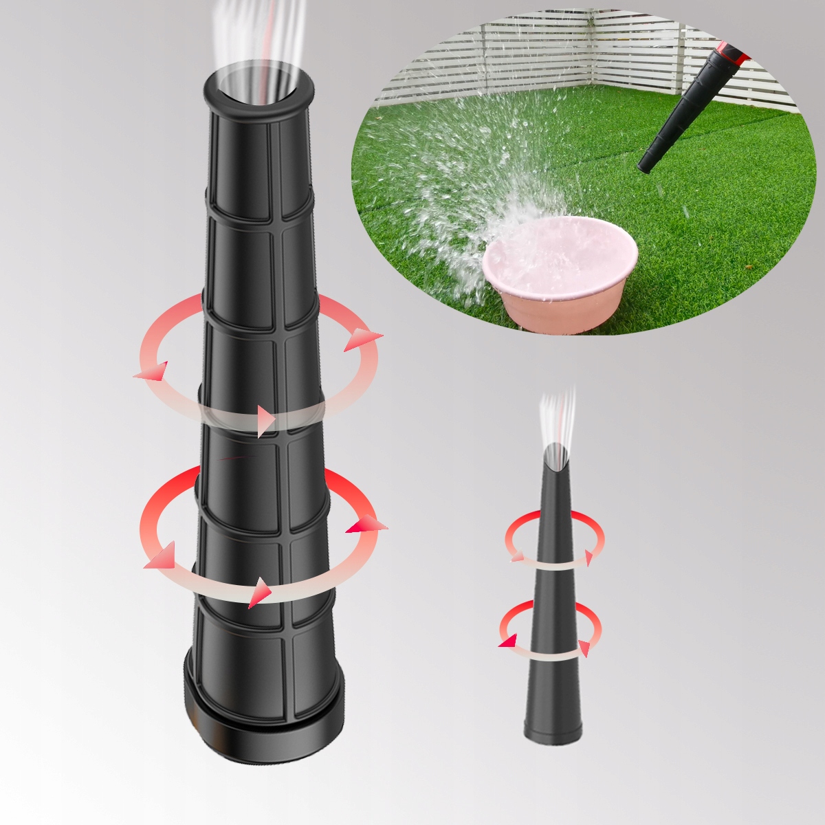 AKUMULATOROWA 1000W DMUCHAWA ODKURZACZ DO LIŚCI Zasilanie spalinowe