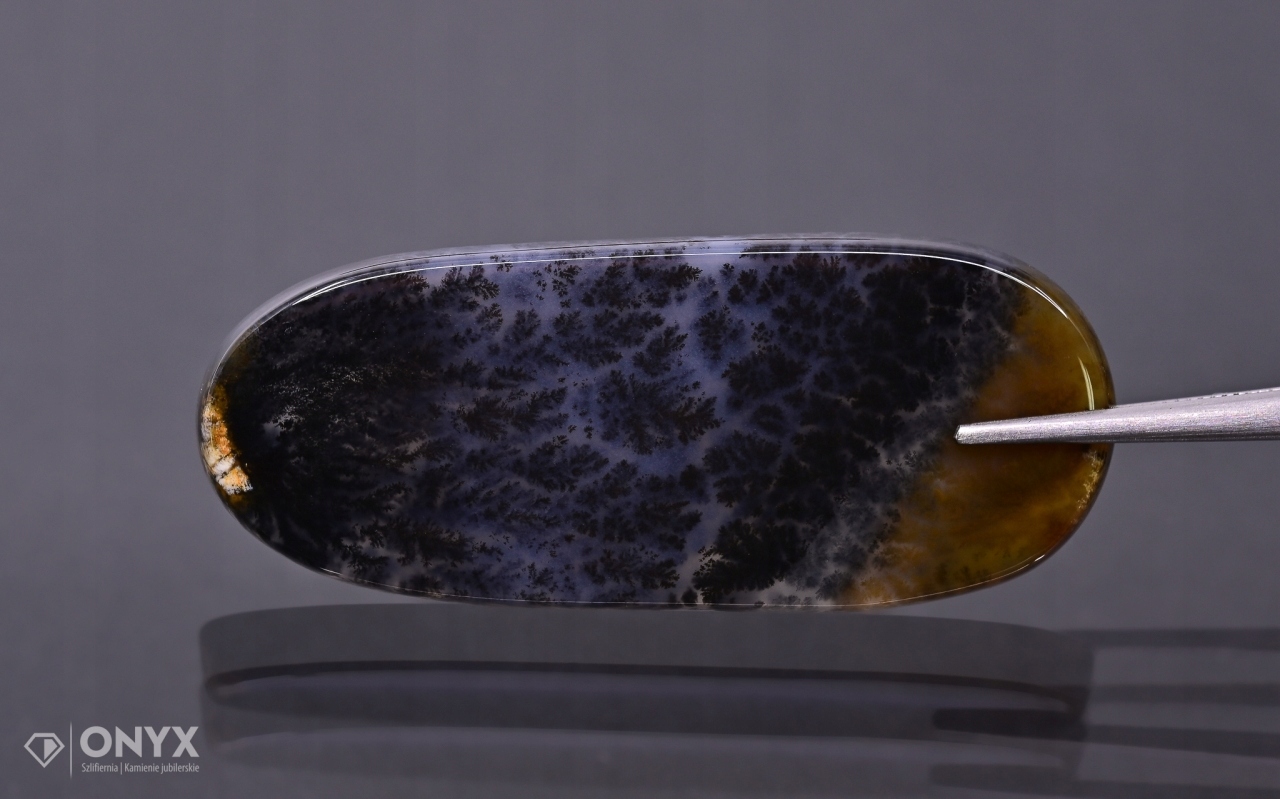 Dendritový achát z Kazachstánu nepravidelná destička