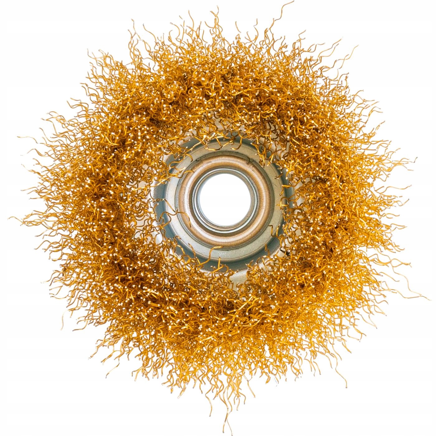 SZCZOTKA DO SZLIFIERKI DOCZOŁOWA 75mm M14 MOSIĄDZ C4304 Zastosowanie usuwanie farby i rdzy usuwanie zadziorów