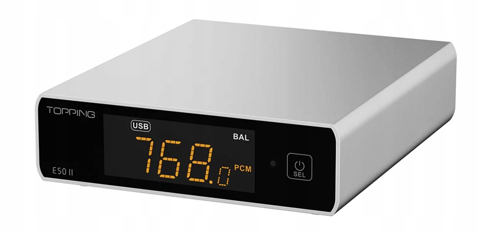 Topping E50 II (Strieborný) AK4497S Bluetooth 5.4 Peq DSD512 Pilot