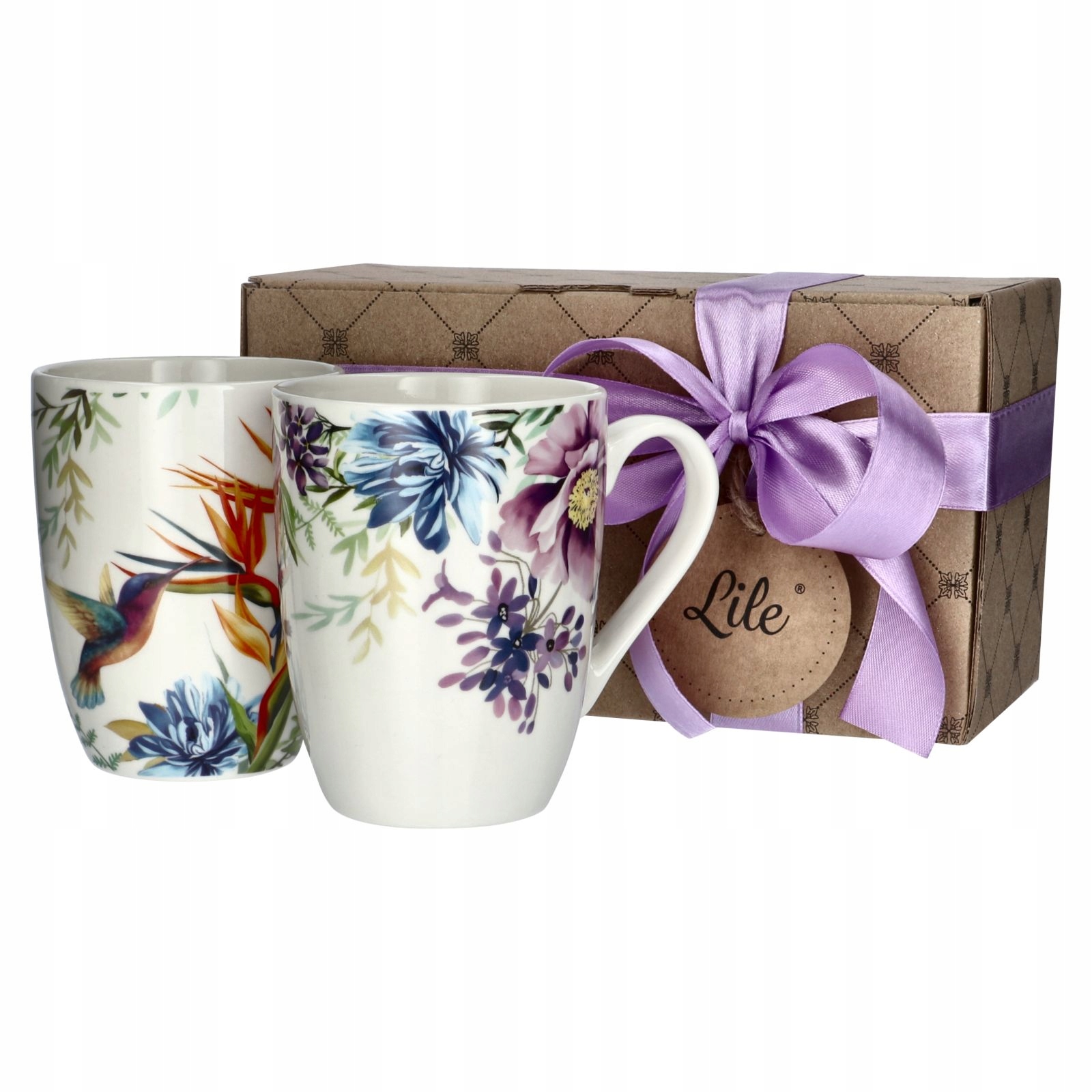 

Kubek 2 kubki do kawy porcelana zestaw