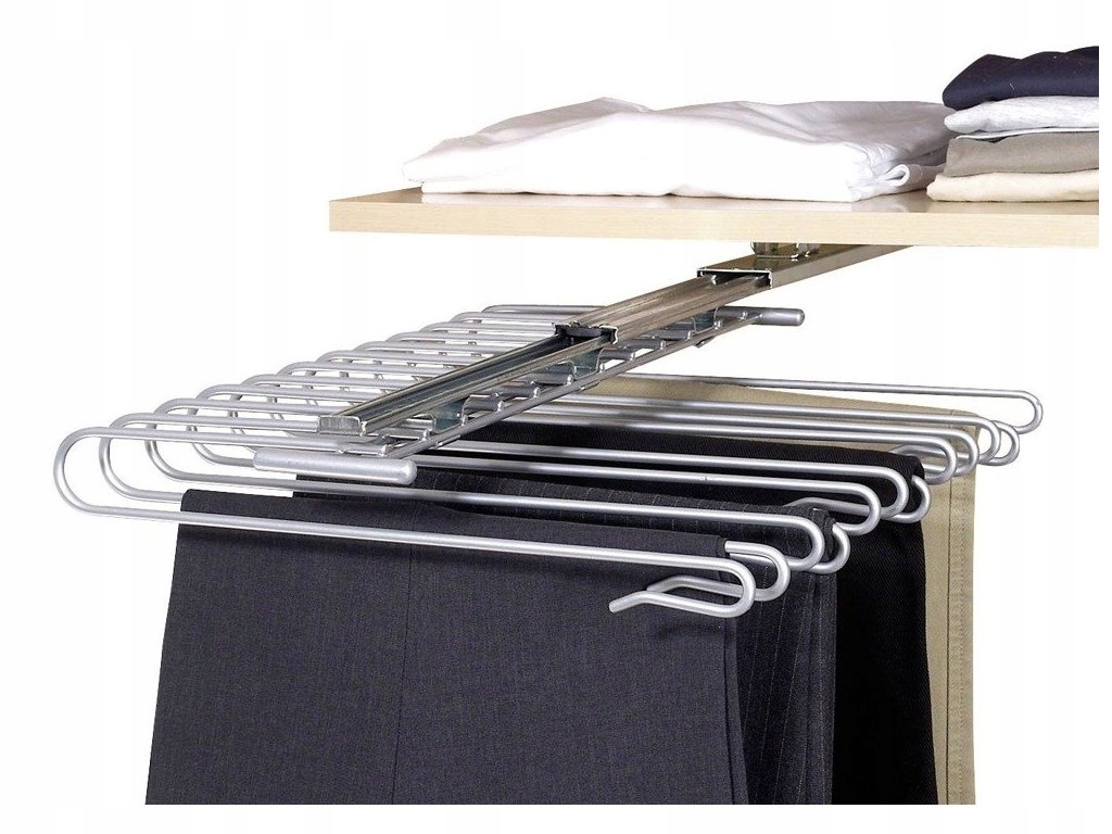 Věšák na kalhoty, vysouvací,WENKO