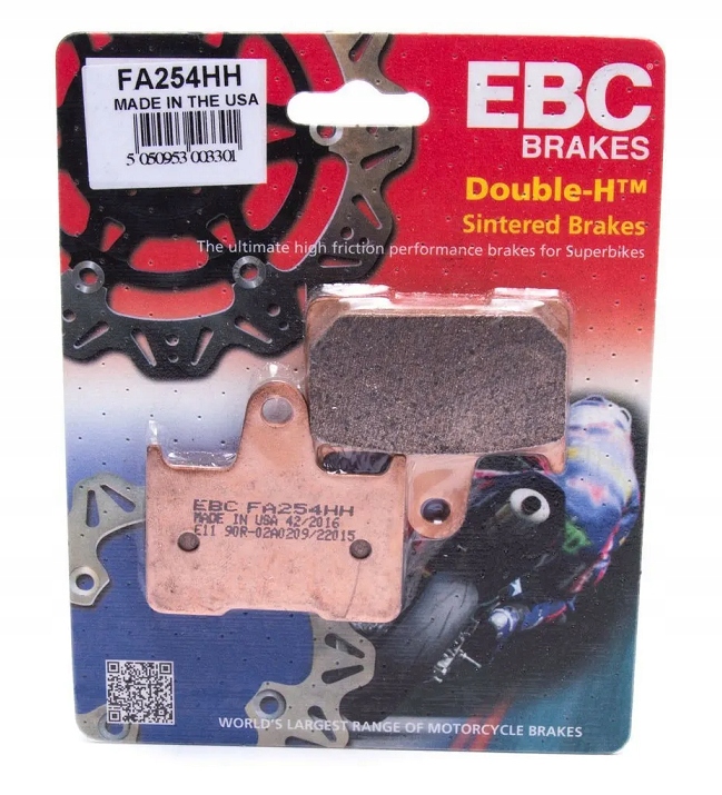 ТОРМОЗНЫЕ КОЛОДКИ EBC FA254HH SUZUKI GSF 650 BANDIT