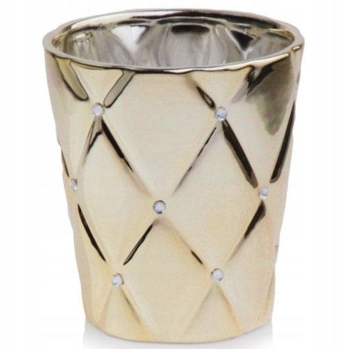 

Doniczka Osłonka Ceramiczna Glamour Z Cyrkoniami