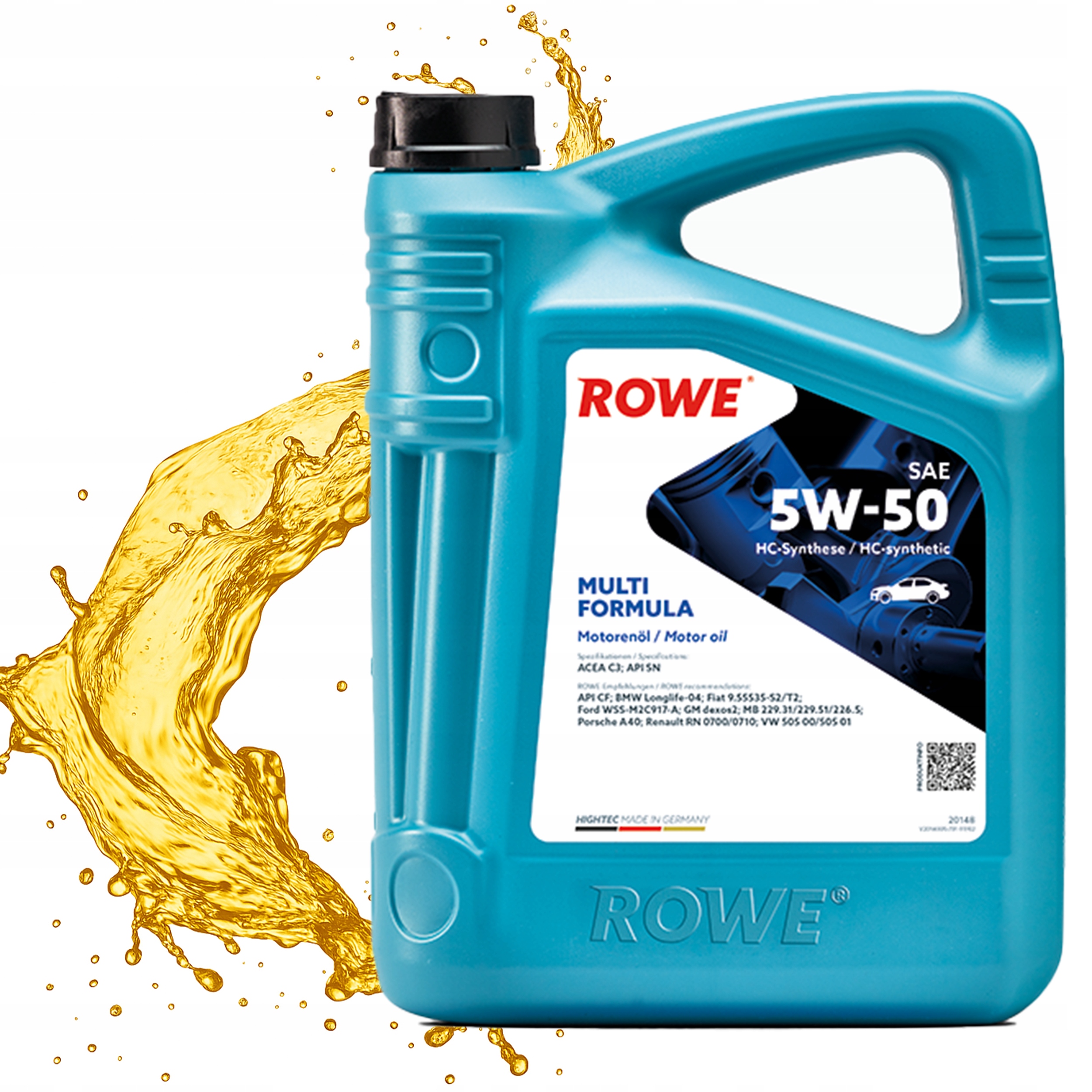 Olej silnikowy Rowe Hightec Multi Formula 5W-50 5L