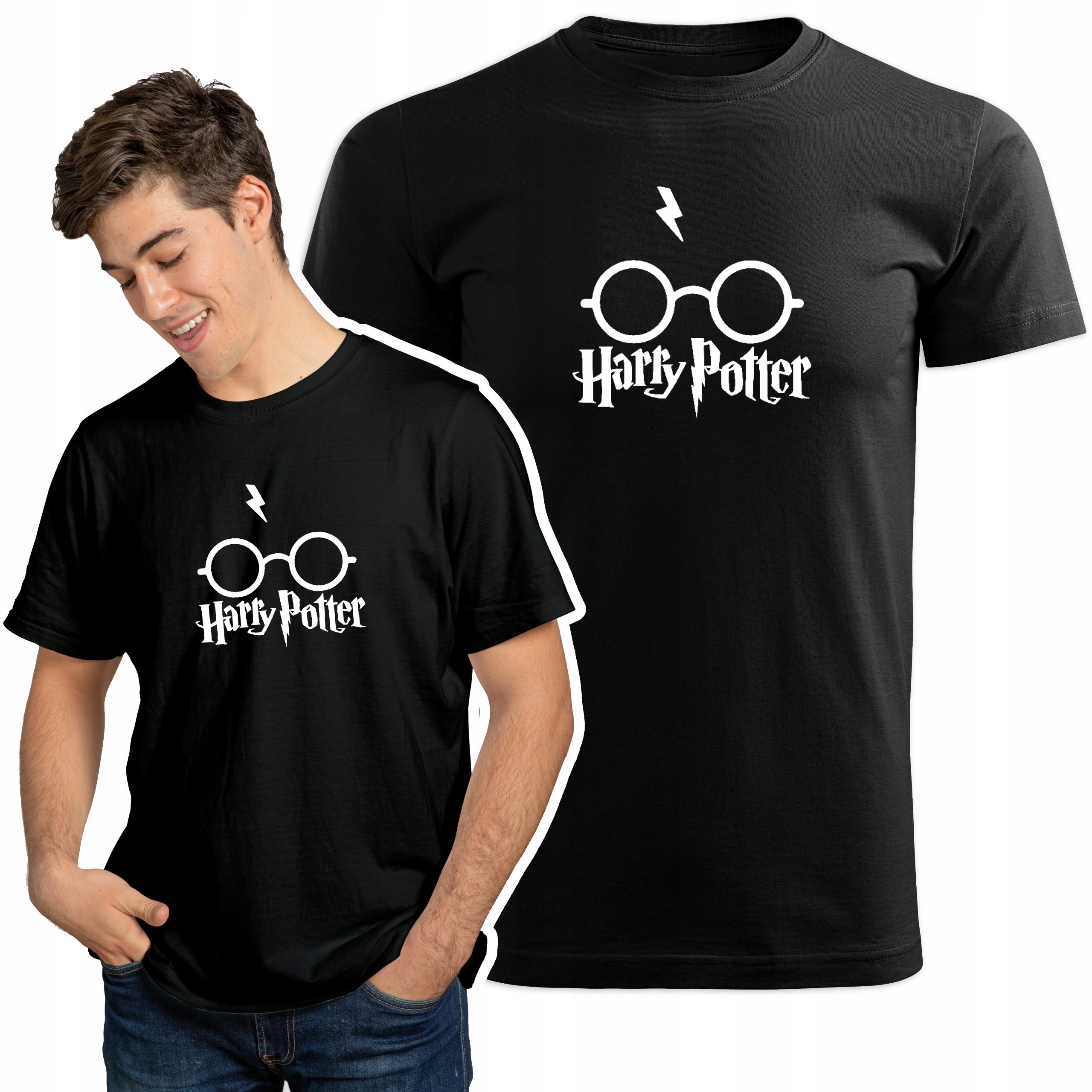 

Koszulka Męska T-shirt Z Nadrukiem Harry Potter