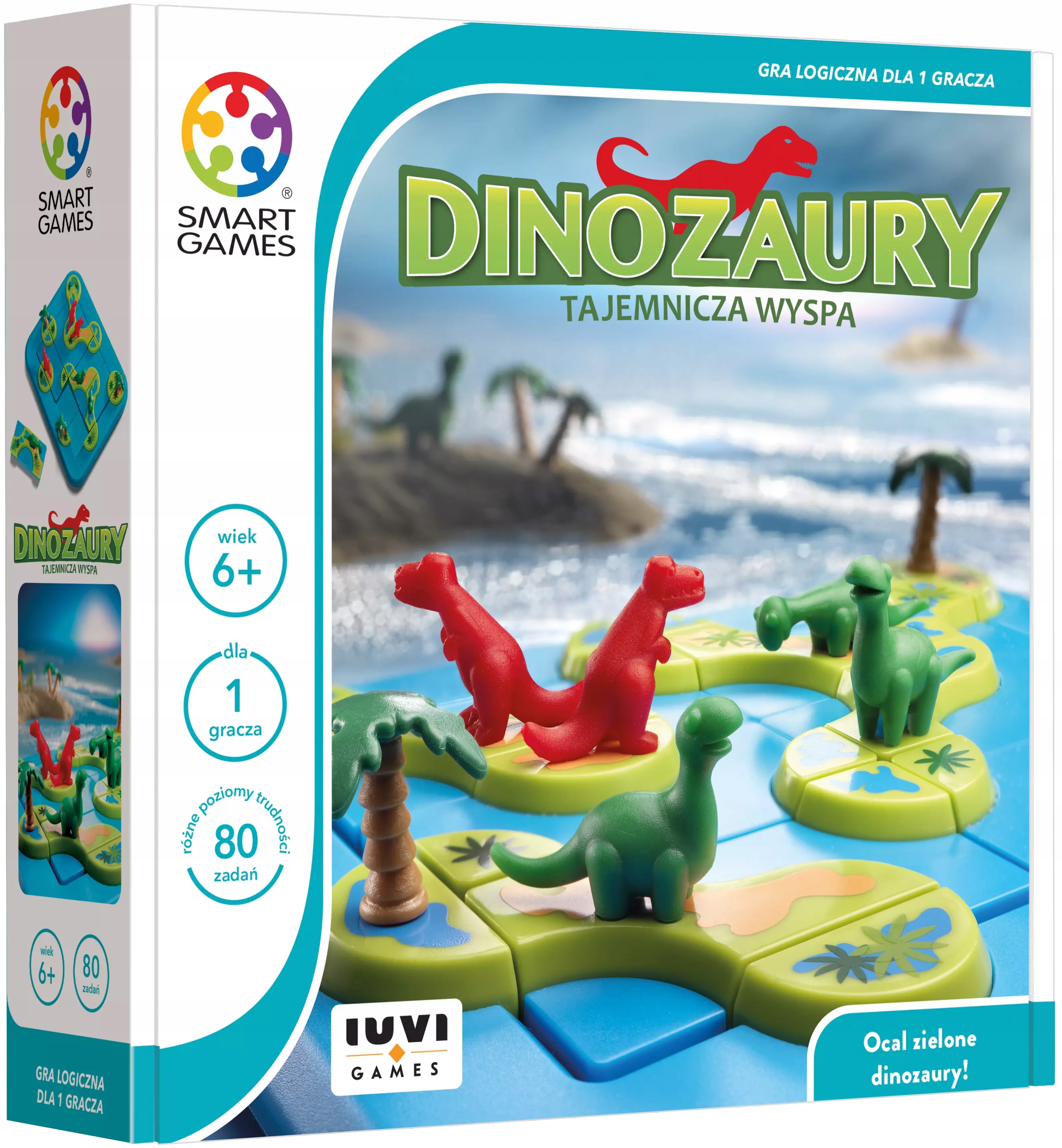 Smart Games. Dinozaury. Tajemnicza wyspa