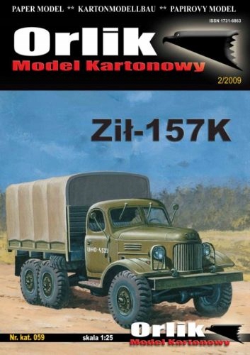

Orlik 059. Samochód ciężarowy Ził 157K