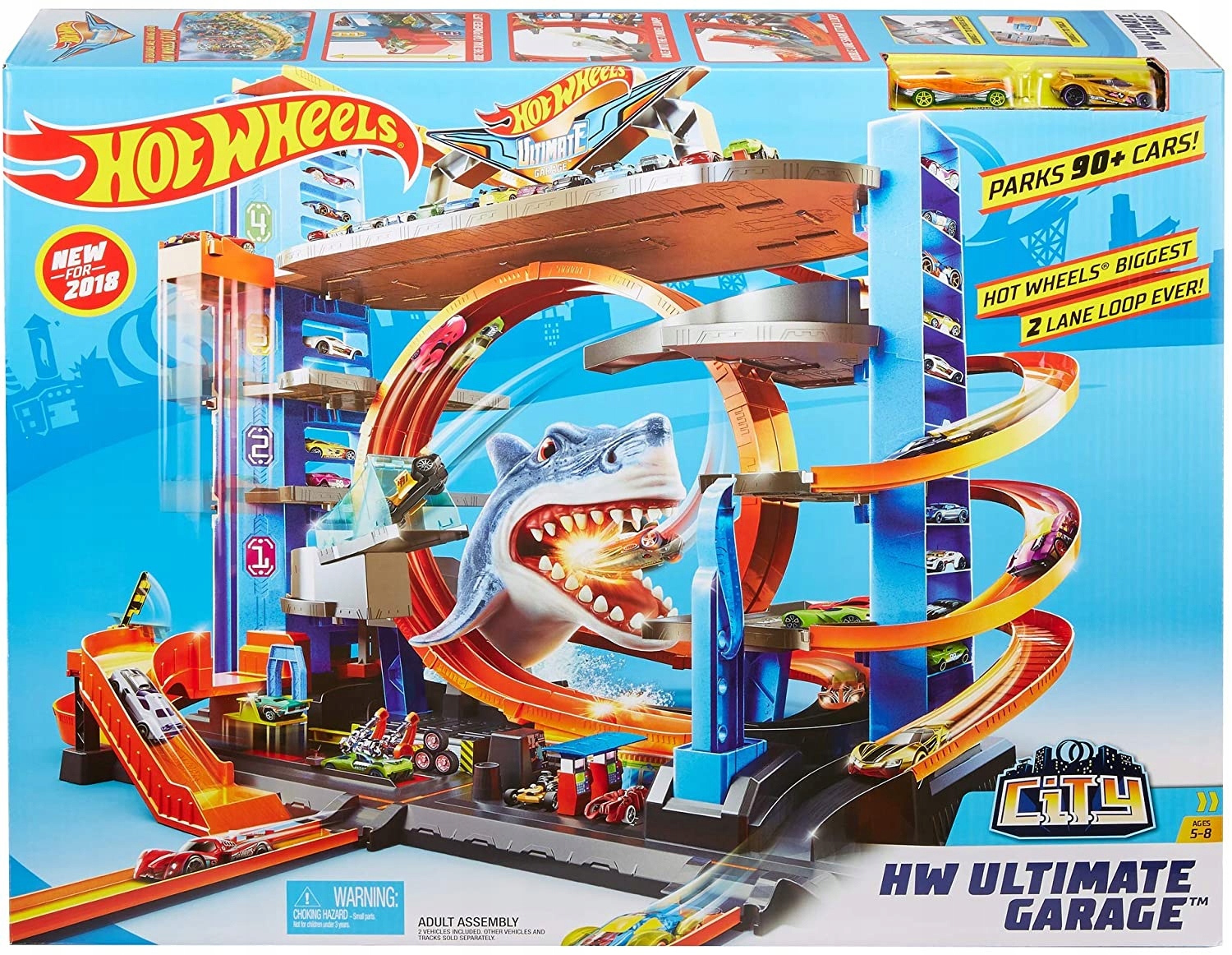 

Hot Wheels FTB69 Garaż Rekina