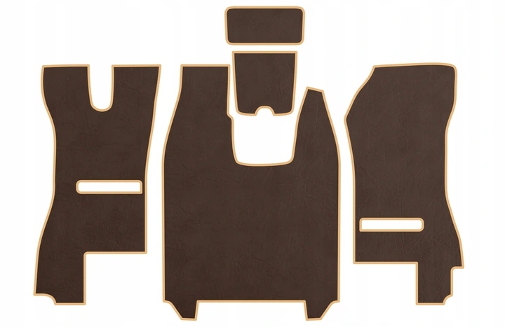 КОВЕР КОВРЫ ГЛАДКАЯ ЭКО КОЖА SCANIA R OD13 N / A