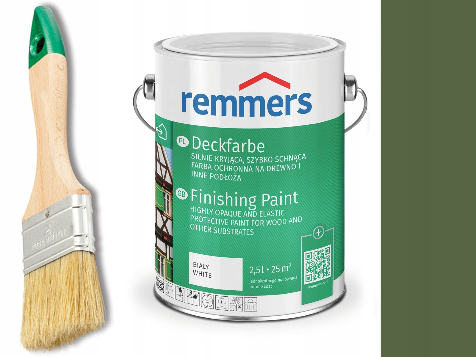 

Remmers Farba do drzwi mebli Zieleń Mchu 0,75 L