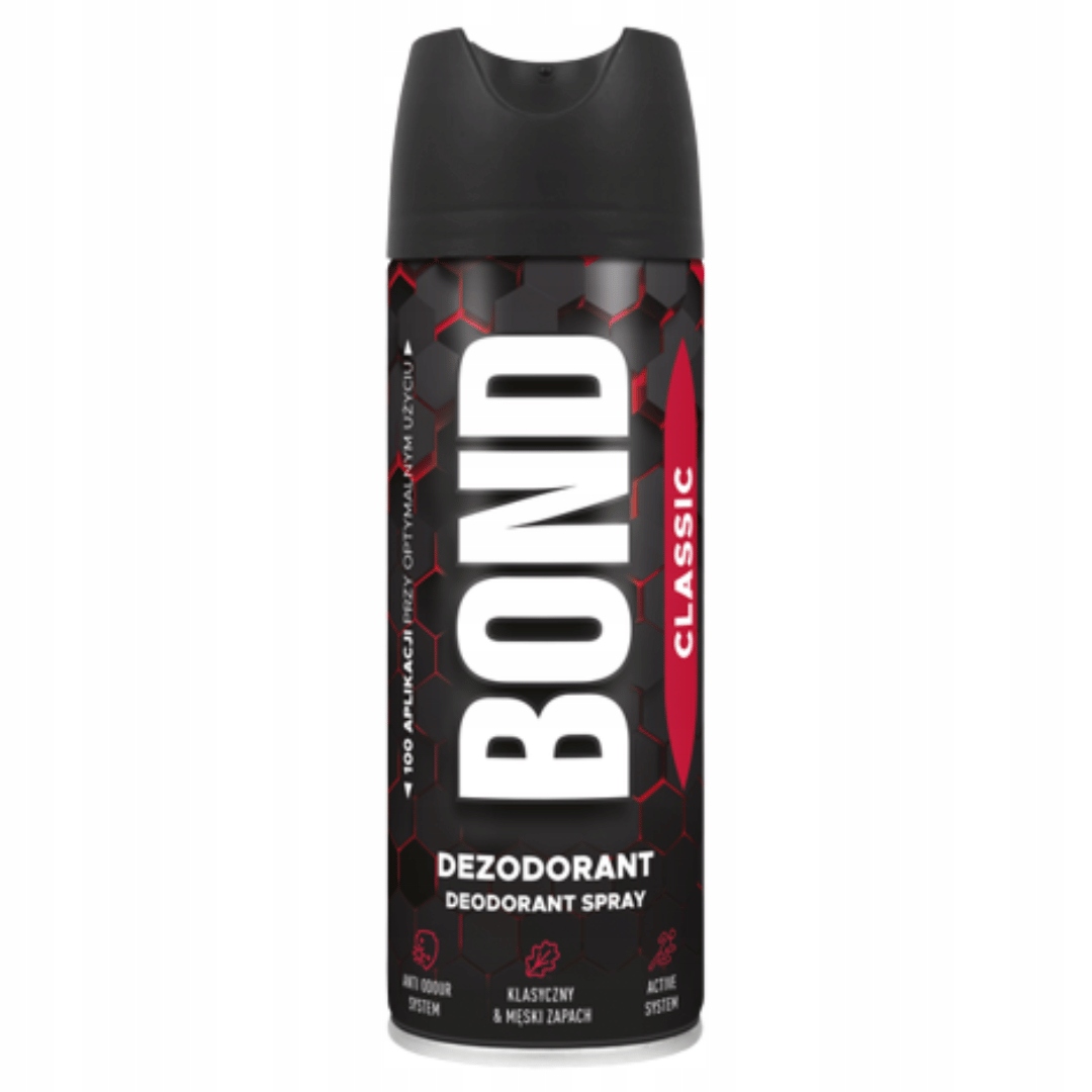 DEZODORANT BOND CLASSIC TRWAŁY ZAPACH OCHRONA