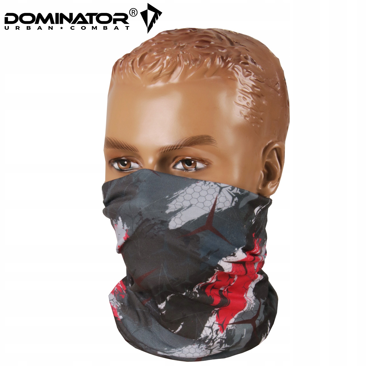 DOMINATOR SZAL KOMIN KOMINIARKA CZAPKA Black Red EAN (GTIN) 5905101203433