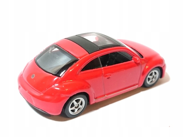 RESORAK VW GARBUS NEW BEETLE CZERWONY MODEL WELLY Model VW