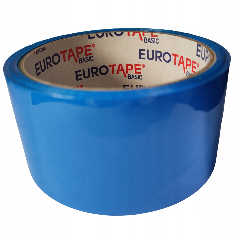 TAŚMA PAKOWA EUROTAPE 48/50M 1 ROLKA NIEBIESKA