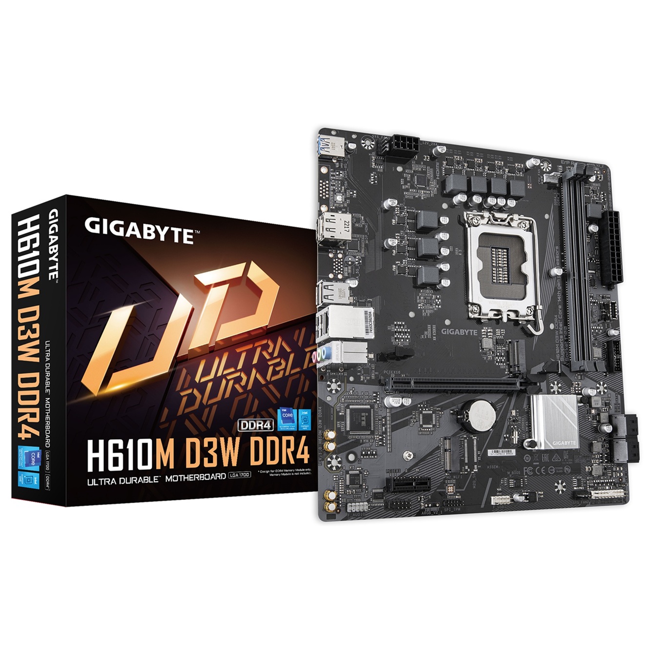 Gigabyte H610M D3W DDR4/LGA 1700/mATX