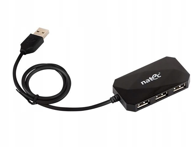 

Hub Usb 4-porty Locust Usb 2.0 Czarny