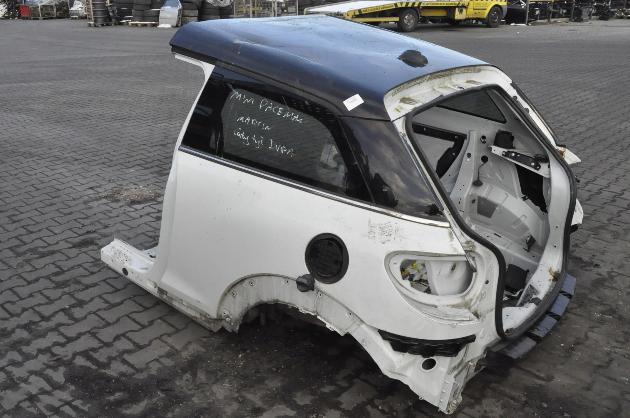 MINI PACEMAN R61 CAŁY TYŁ DUPA PAS WANNA ĆWIARTKA PRAWA LEWA
