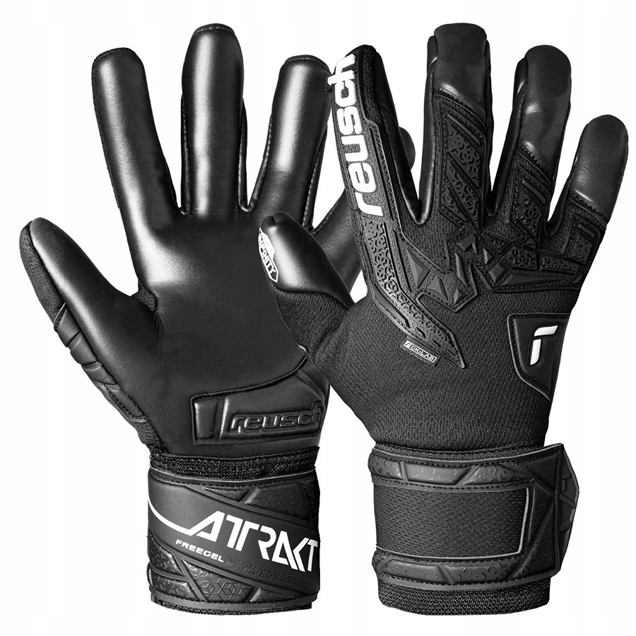 Rukavice Reusch Attrakt Freegel Infinity 55 70 735 7700 černé 7,5