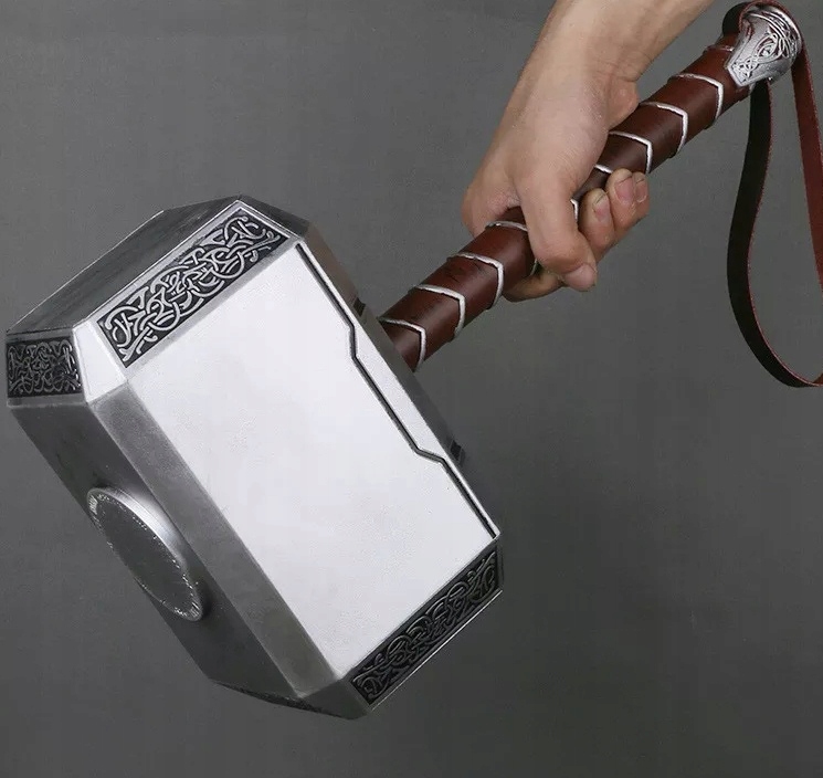 Mjolnir THORa Młot 47 cm młotek Thor replika 1:1 z Pl