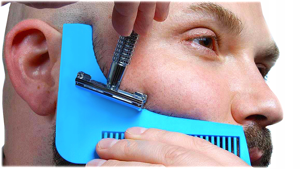 Grzebień do stylizacji BRODY Zarostu SZABLON Marka Verk Group