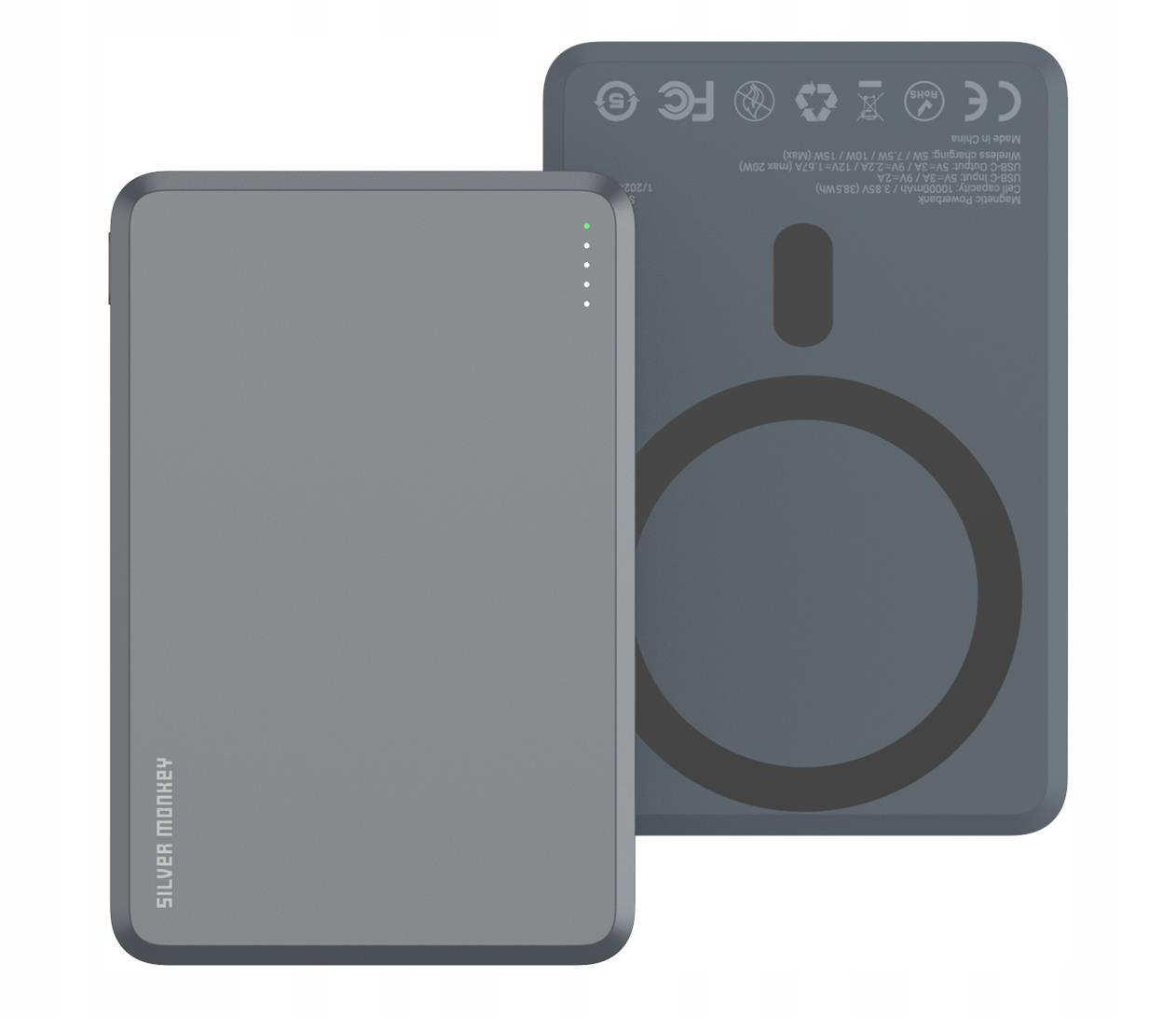 Silver Monkey Powerbanka MagSafe 10.000 mAh