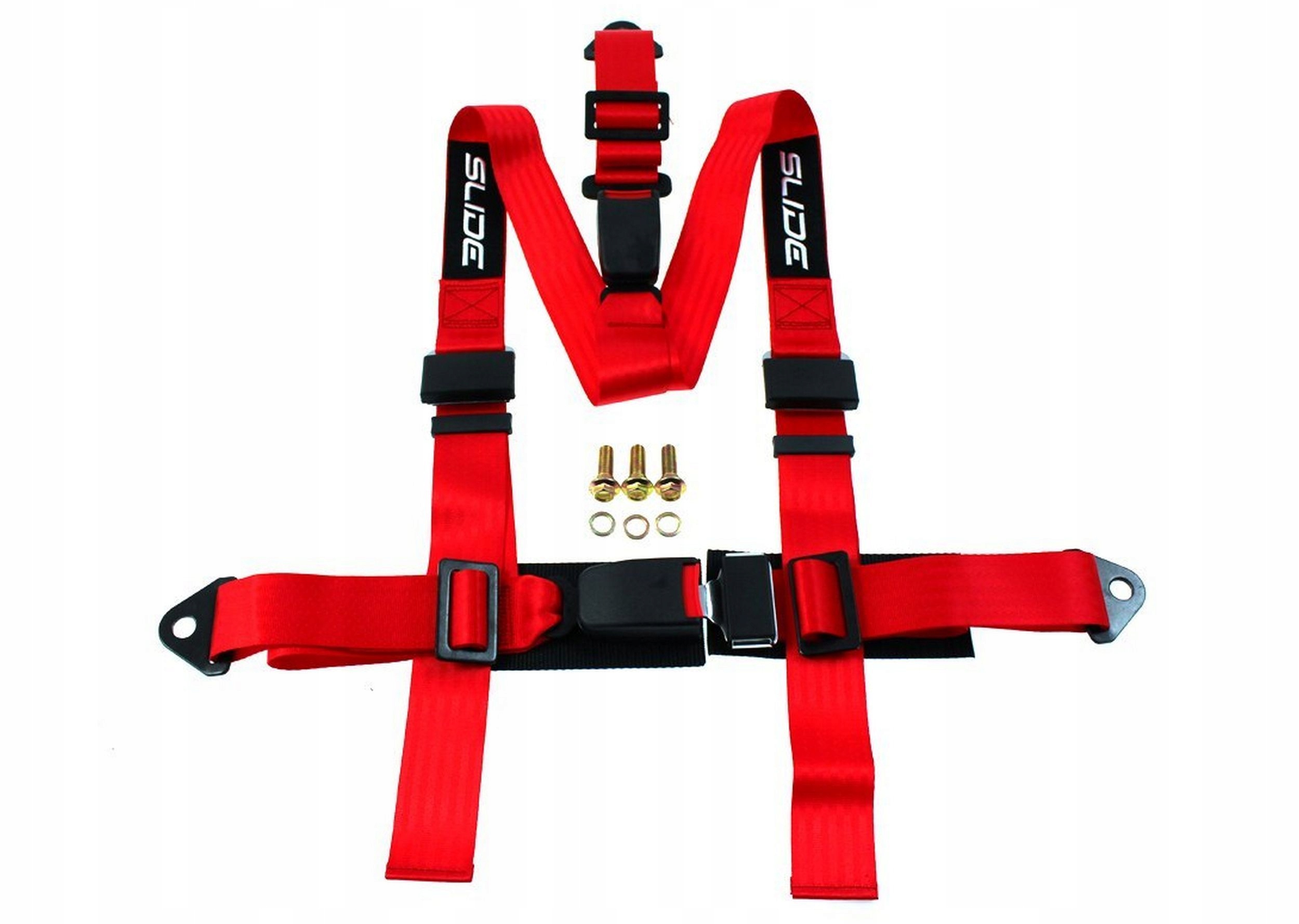 PASY SLIDE 3PKT 2 CALE SPORTOWE SZELKOWE RED