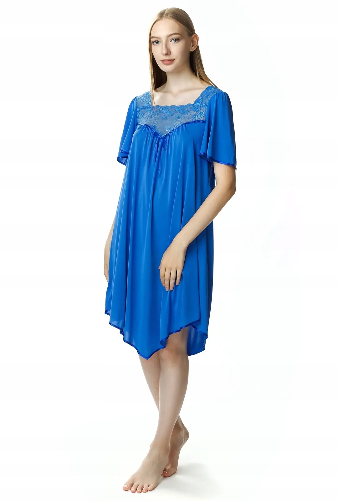 Mewa Damska koszula nocna Józefina szafirowy 38