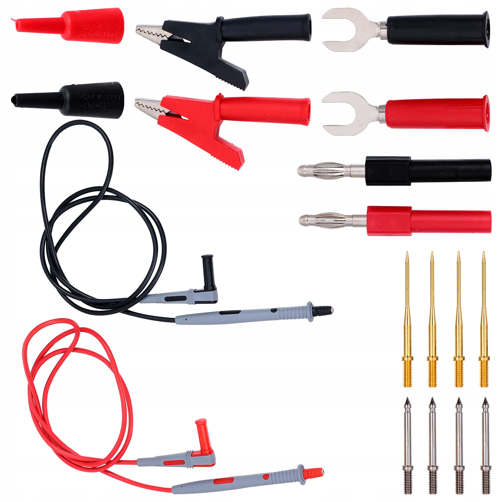 Narożniki ramki ekranu Przewody multimetru cyfrowego