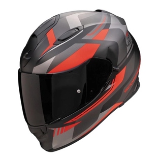 Scorpion EXO-491 Abilis Black/silver integrálna športová pokladňa s mixom L
