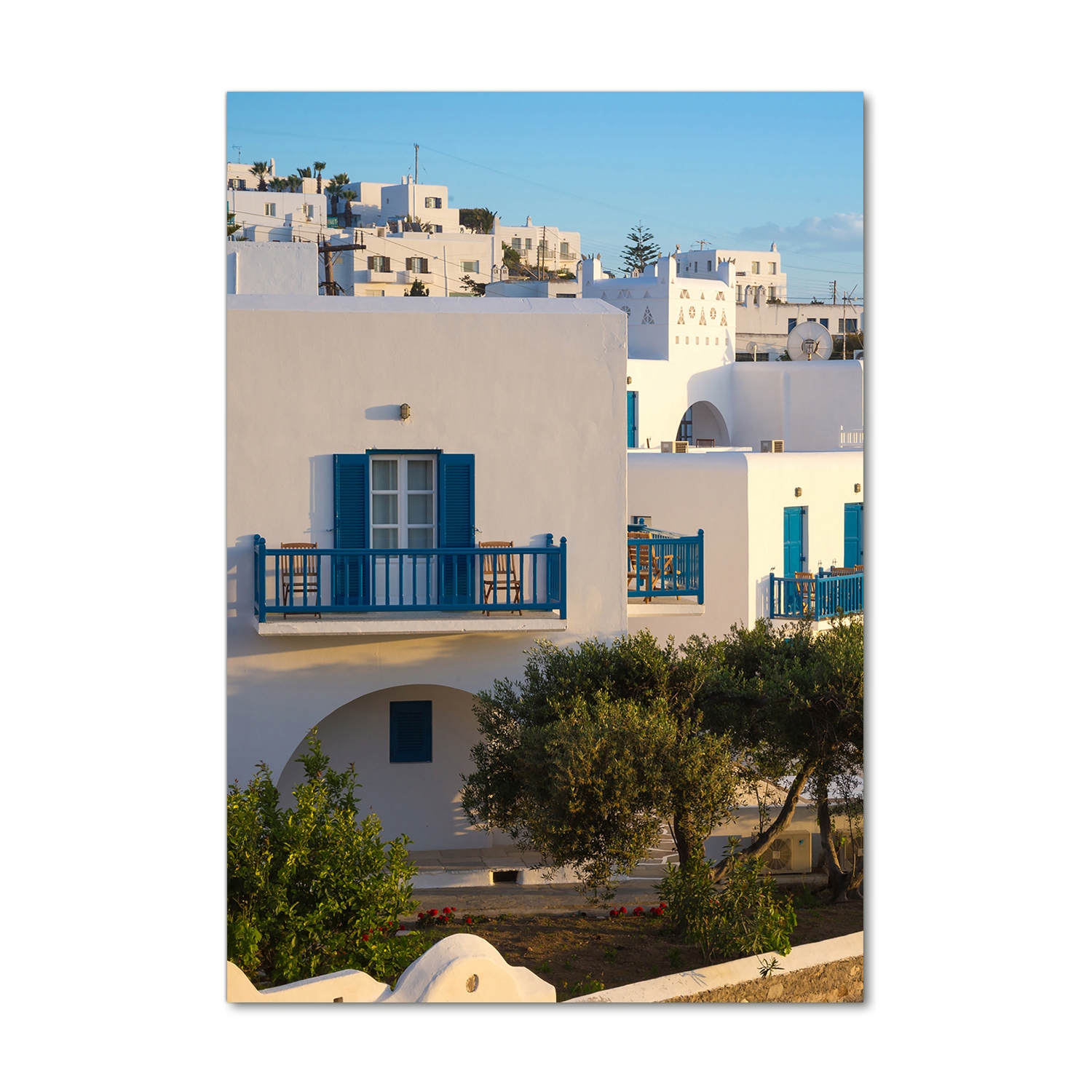 

Foto obraz akryl do salonu Mykonos Grecja 70x100cm