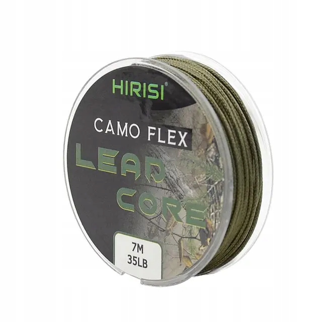 Leadcore Zielony 35lb 7m do Przyponów Army Hirisi