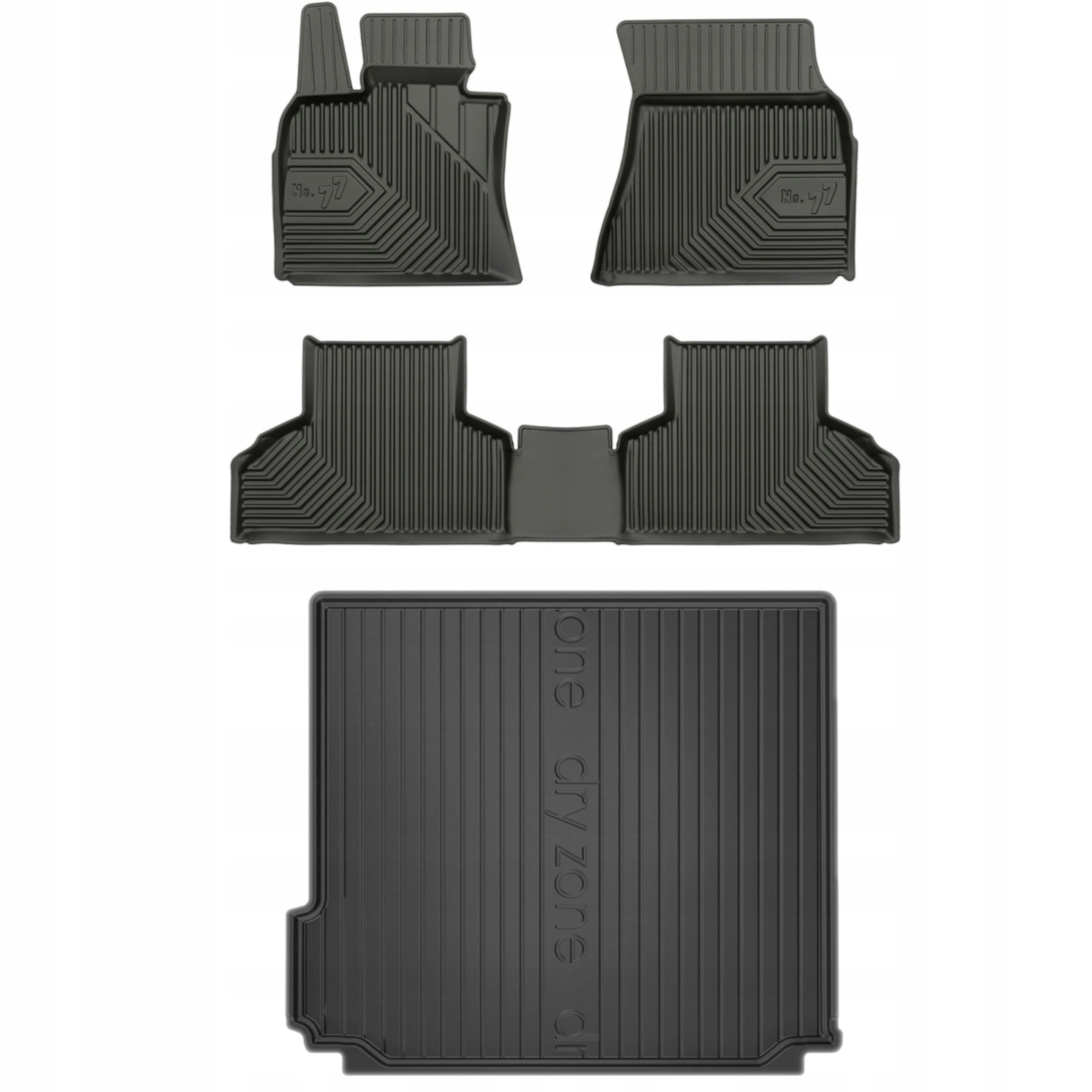 Gumové rohože rohož batožinového priestoru Bmw F15 X5 2013-2018