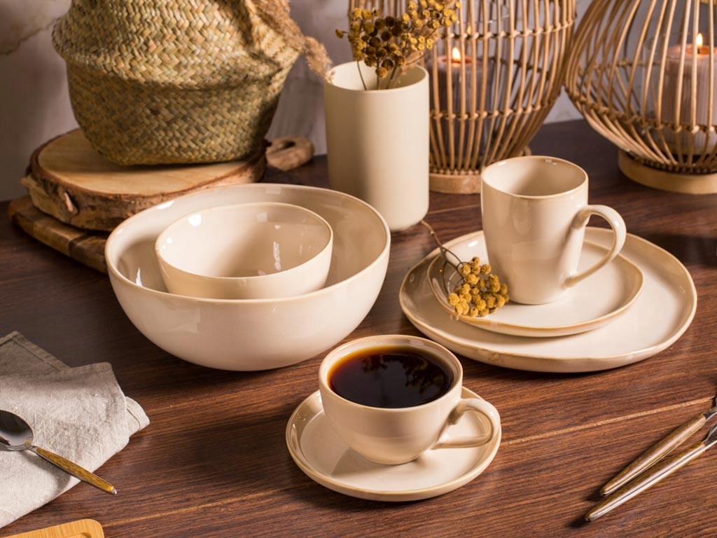 TALERZ PŁYTKI REACTIVE SAND TALERZE OBIADOWE BOHO Liczba sztuk 1 szt.