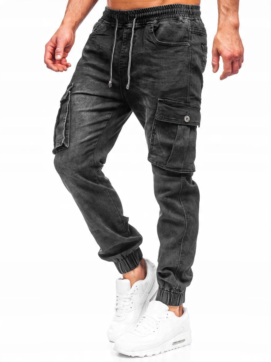 

Spodnie Jeansowe Czarne K10005-2 DENLEY_30/S