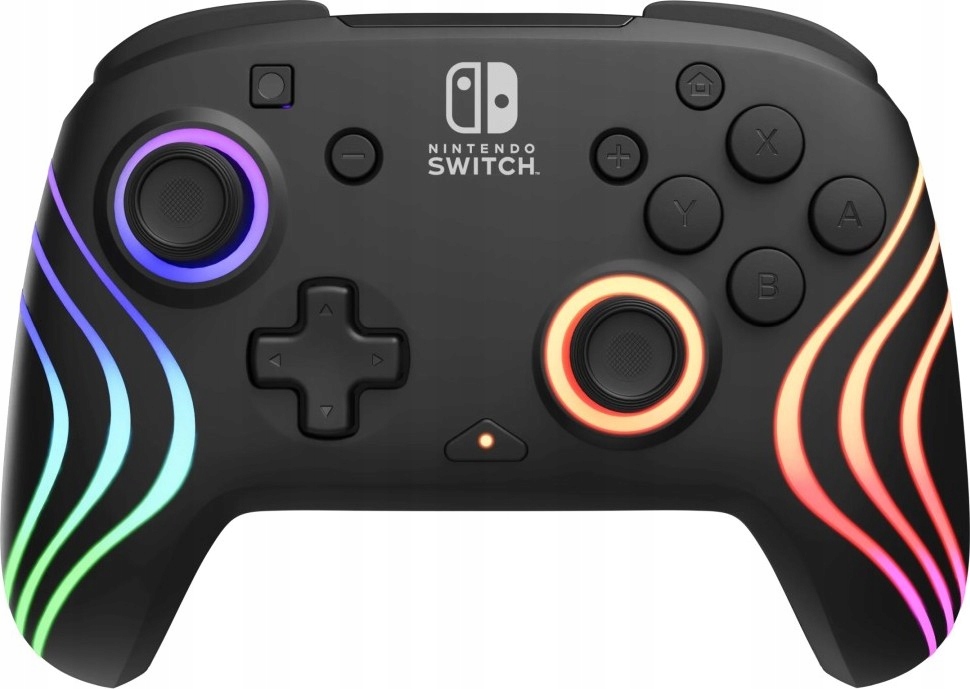 Pdp Switch Bezdrátový ovladač Afterglow Wave Rgb podsvícení černý