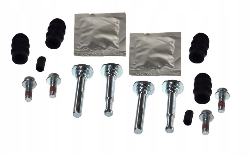 2x Zestaw Naprawczy Zacisku Hamulca Tuleje Prowadnic PRZÓD 113-1355X