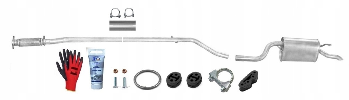 Fiat Punto II 1.2i 8V sada Trubka Tlumič bonus