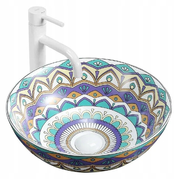 Umyvadlo na desku Aztec moderní sanitární keramika