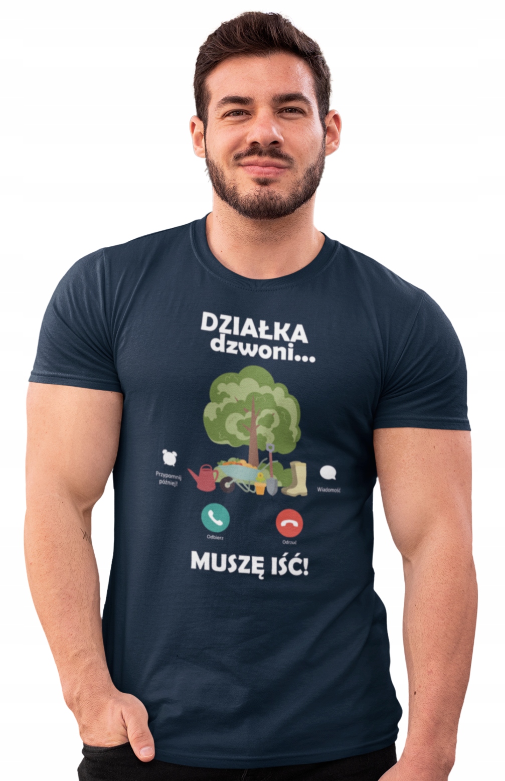 

Koszulka Dla Dziadka Taty Działka Dzwoni