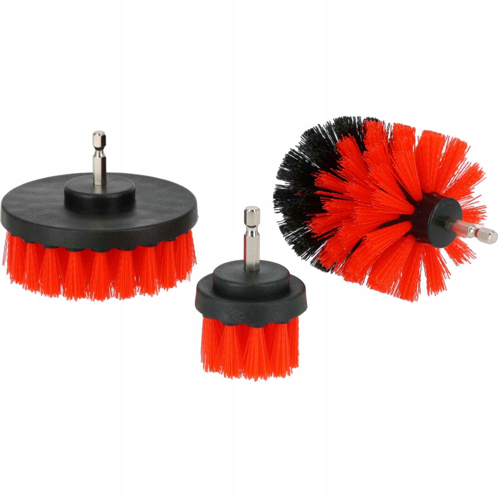 Zestaw szczotek na wiertarkę Medium fi5/9/10cm 3 sztuki Proline 27058