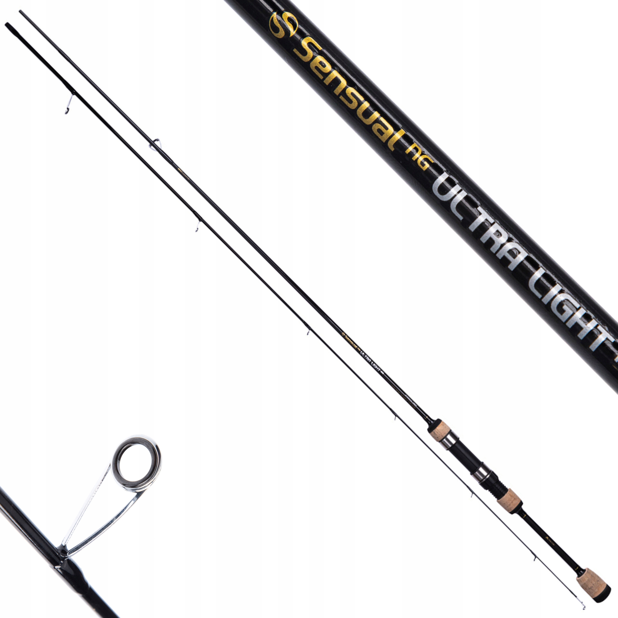 Wędka spinningowa na okonia Mikado Sensual Light 1,98m 1-8g