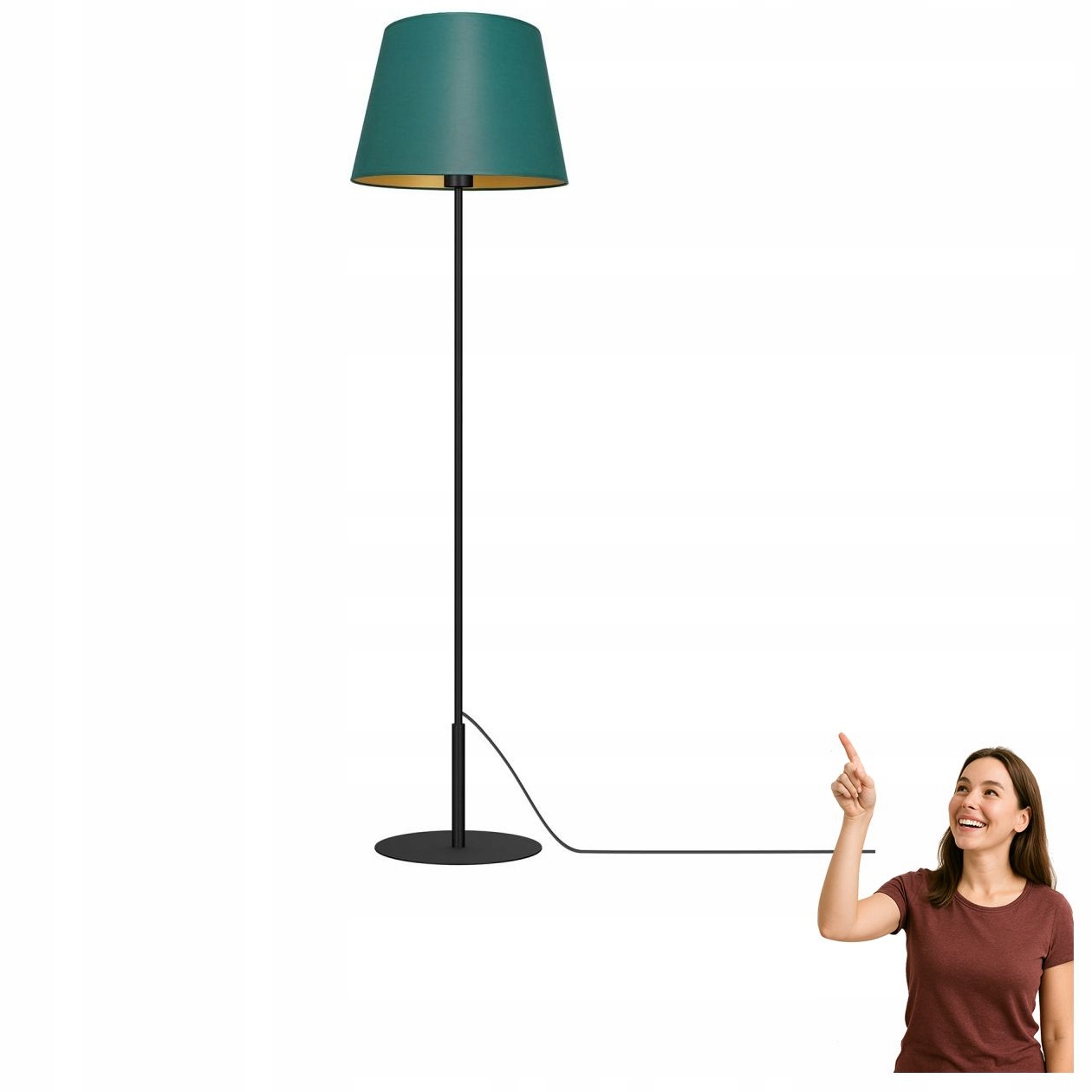 Podlahová lampa Arden 3561 Luminex