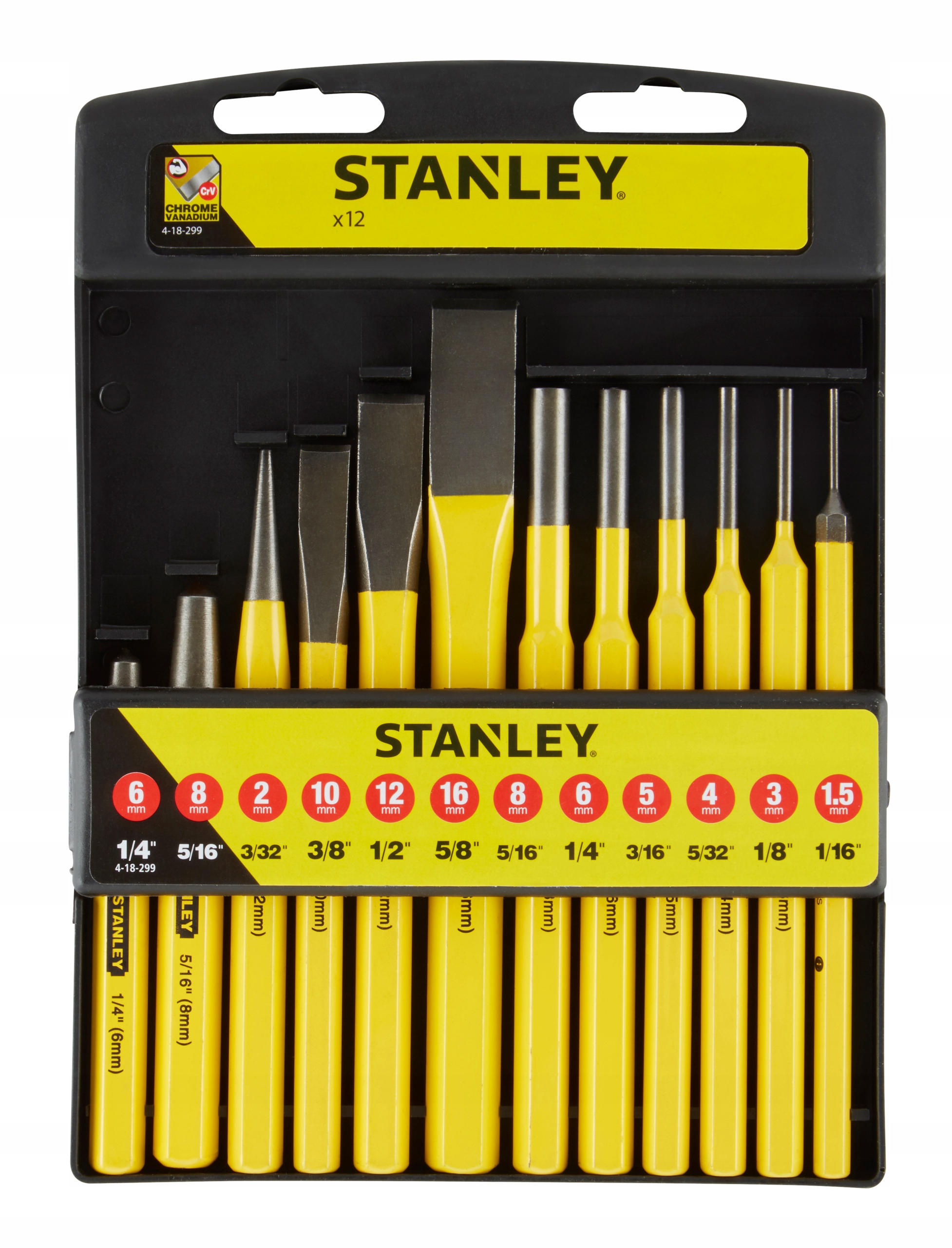Stanley Řezačky bodovky vyrážecí 12 ks