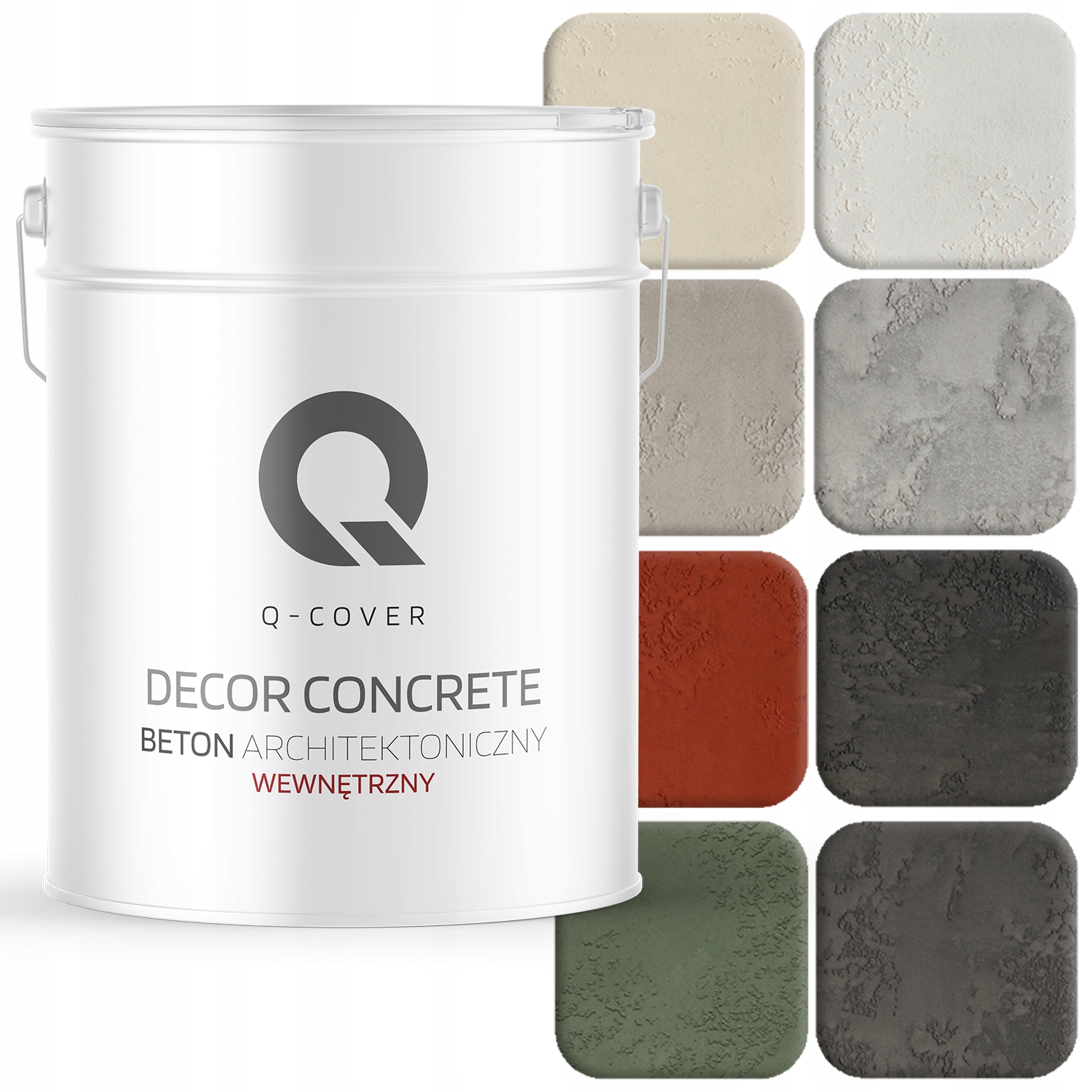 Dekorativní Omítka Vnitřní Beton 10m2 15kg Připravená K Použití 16 Barev
