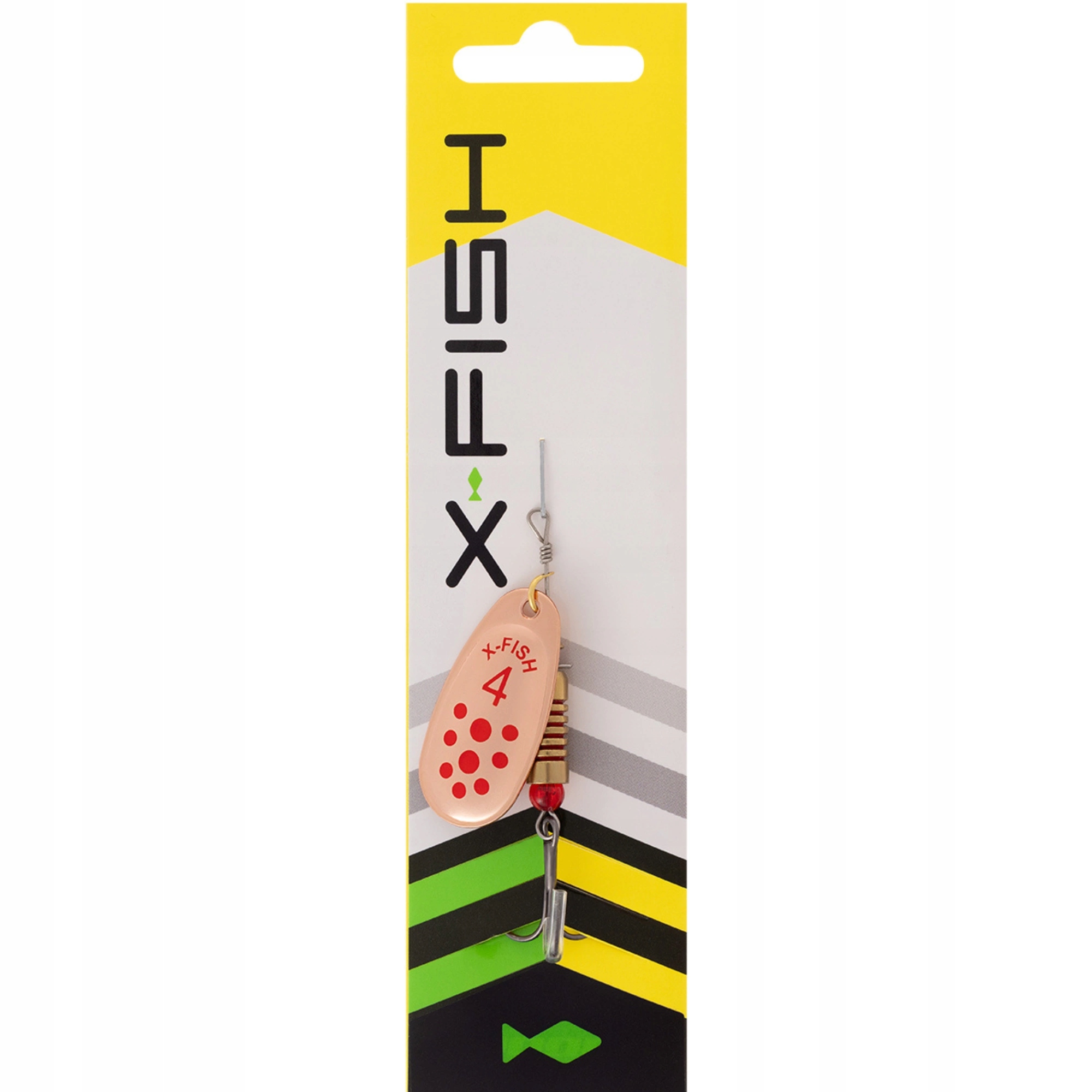 Obrotówka X-Fish Spike N4 9.5g Copper Rd