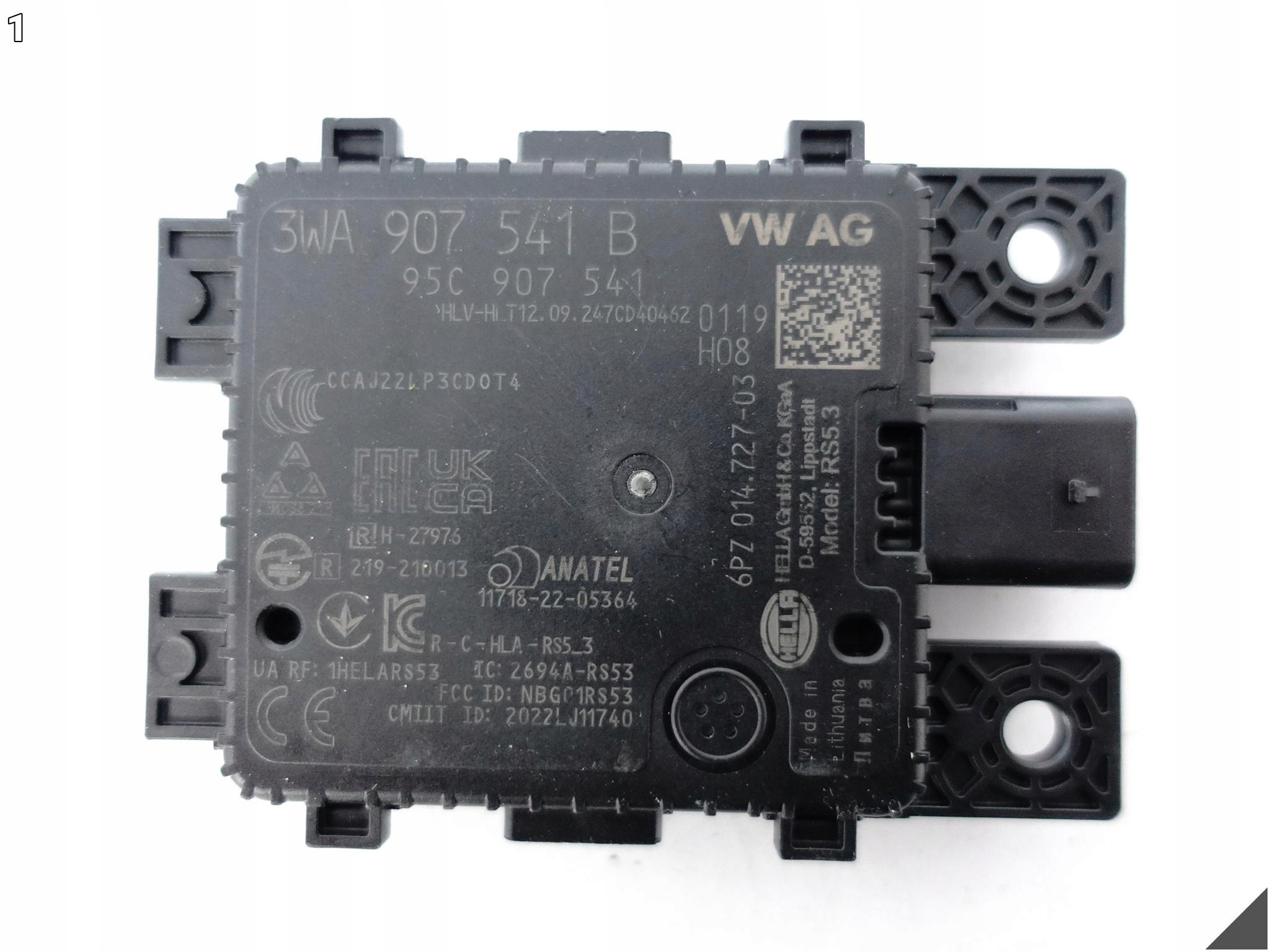 VW TIGUAN 3 571 PORSCHE MACAN 95C SKODA AUDI RADAR module changes supports RUCHU