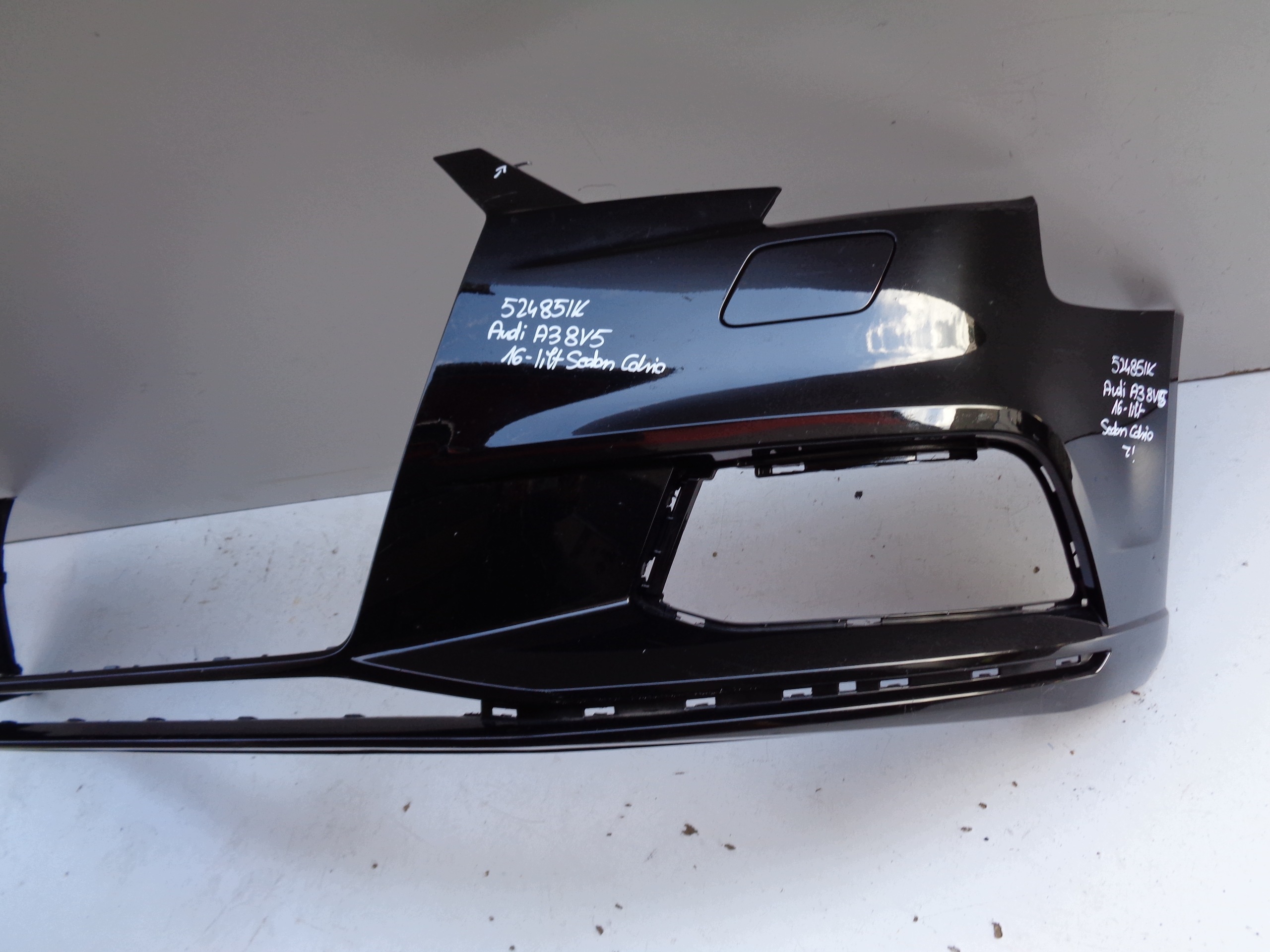 front bumper AUDI A3 8V 8V5 16- LIFT sedan CABRIO NR 52485