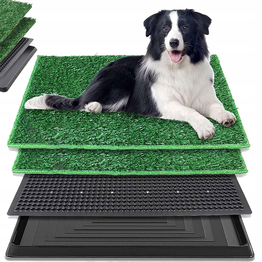 Levně Záchod Pro Psy Psí Toaleta Wc 2V1 Univerzální Speciální Podložka Pro Umělou Trávu