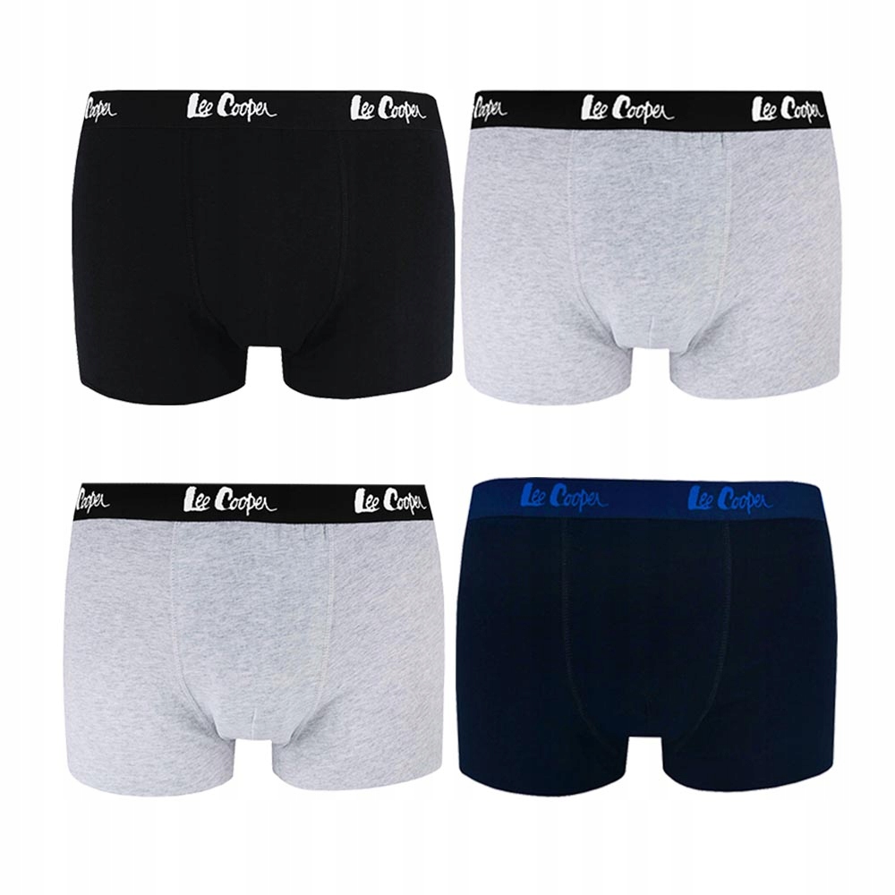 LEE COOPER Bokserki Męskie 4 szt. M Rozmiar M